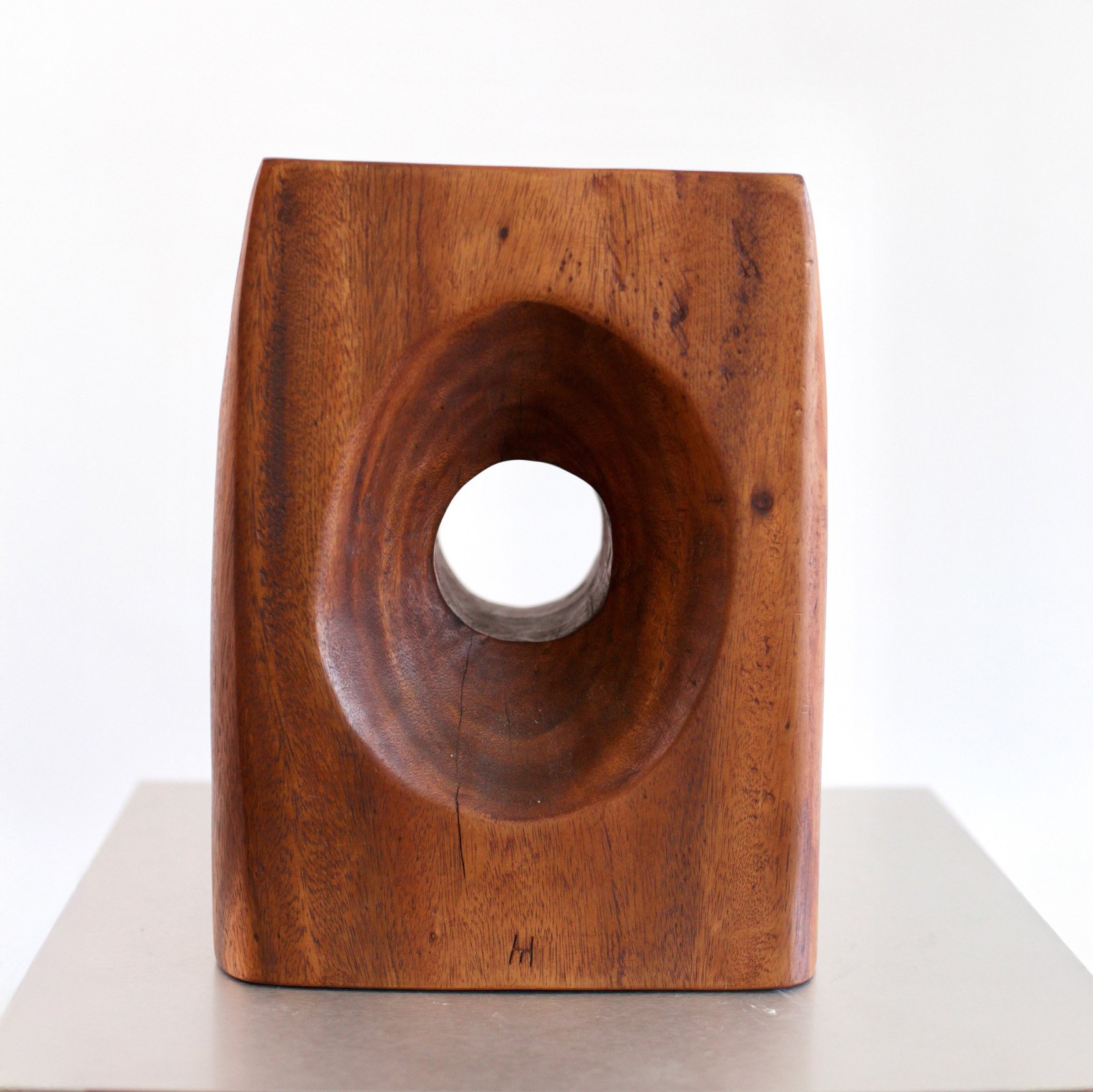 Studio Made Walnut Side Table in the Style of JB Blunk 3.jpg