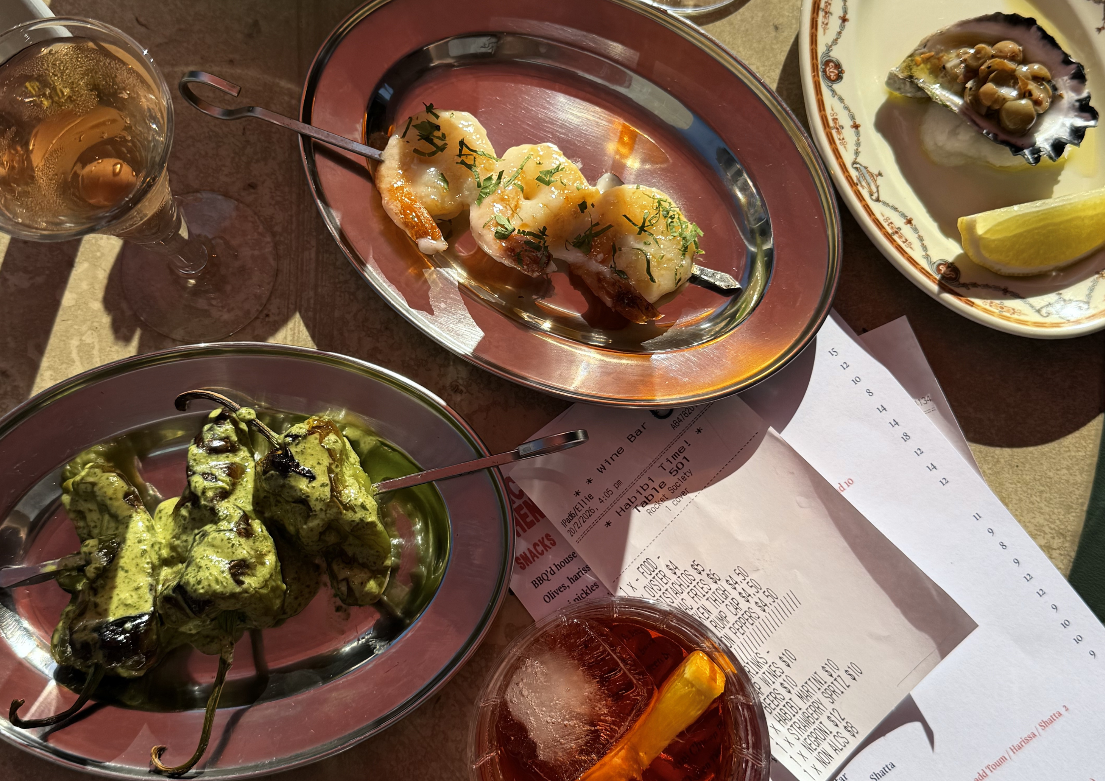 HAPPY HABIBI HOUR 5pM - 6PM