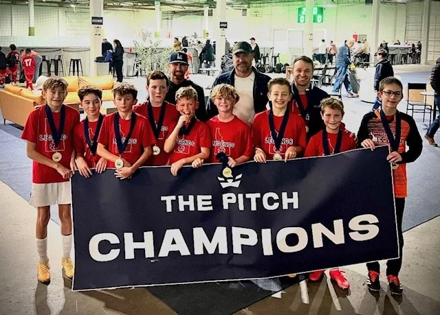 2013 Boys Indoor Soccer Champions at The Pitch