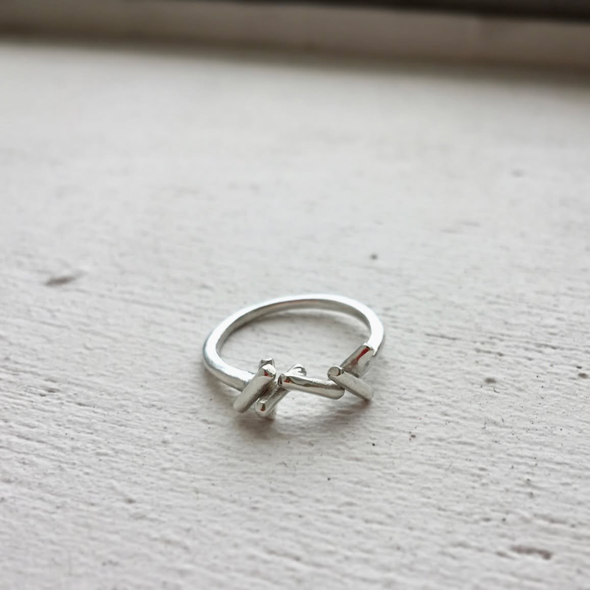 Little silver nuggets, a tiny bit of sparkle ✨ #rings #handmadejewelry #silverjewellery