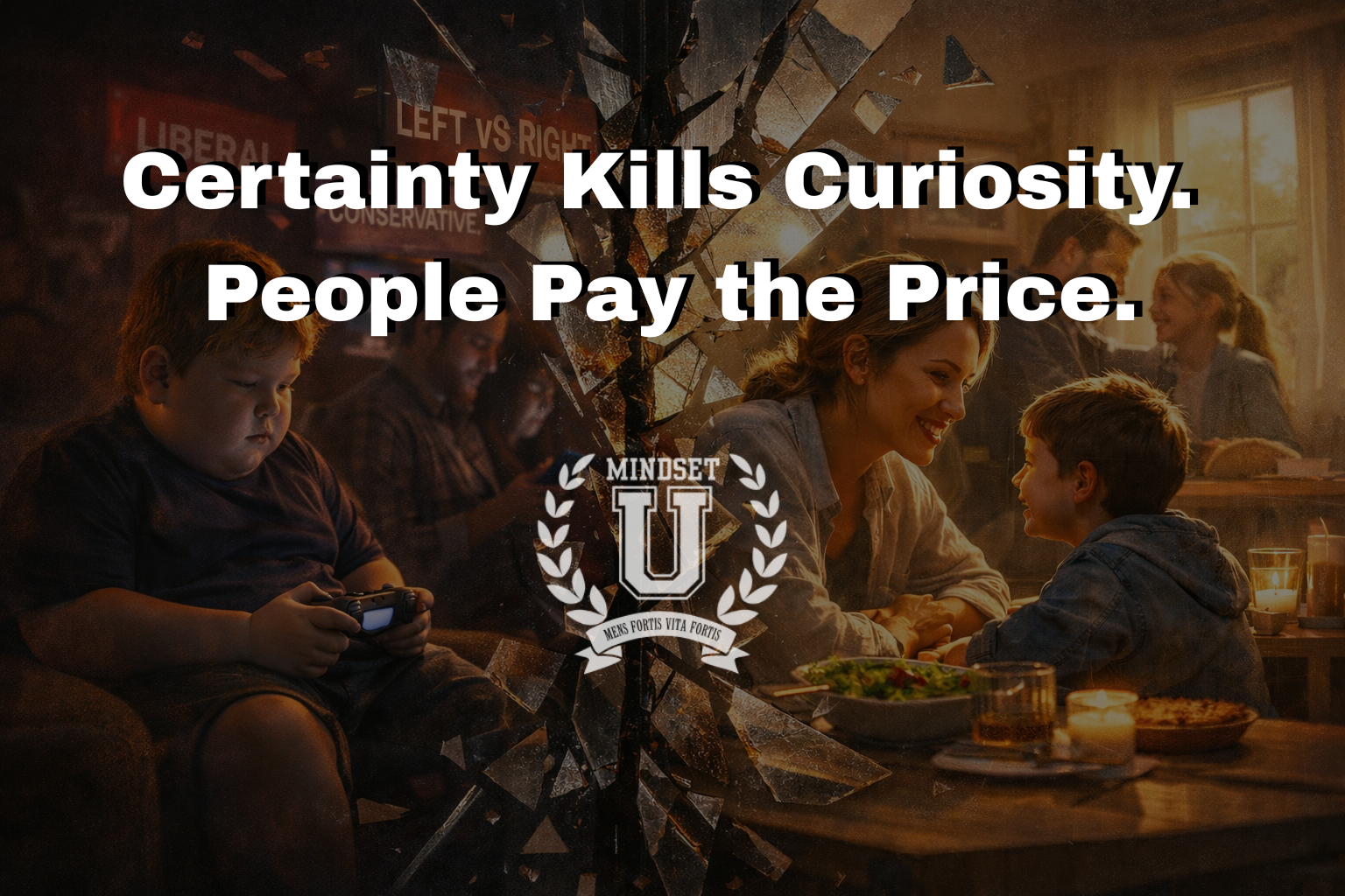 Certainty Kills Curiosity. People Pay the Price.