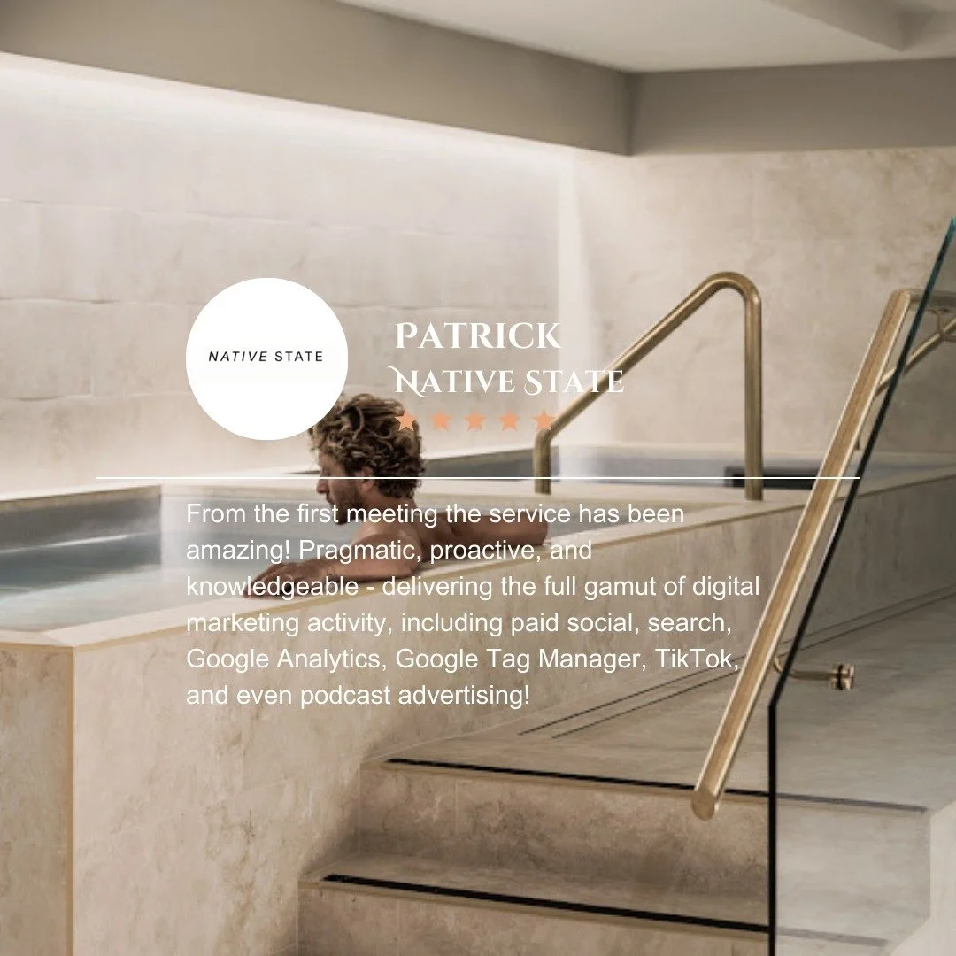 We love working with the team at Native State to grow their brand on the Gold Coast. If you haven't yet been, you are missing out. They mean it when they say "Gold Coast’s premier bathhouse and studio gym"
