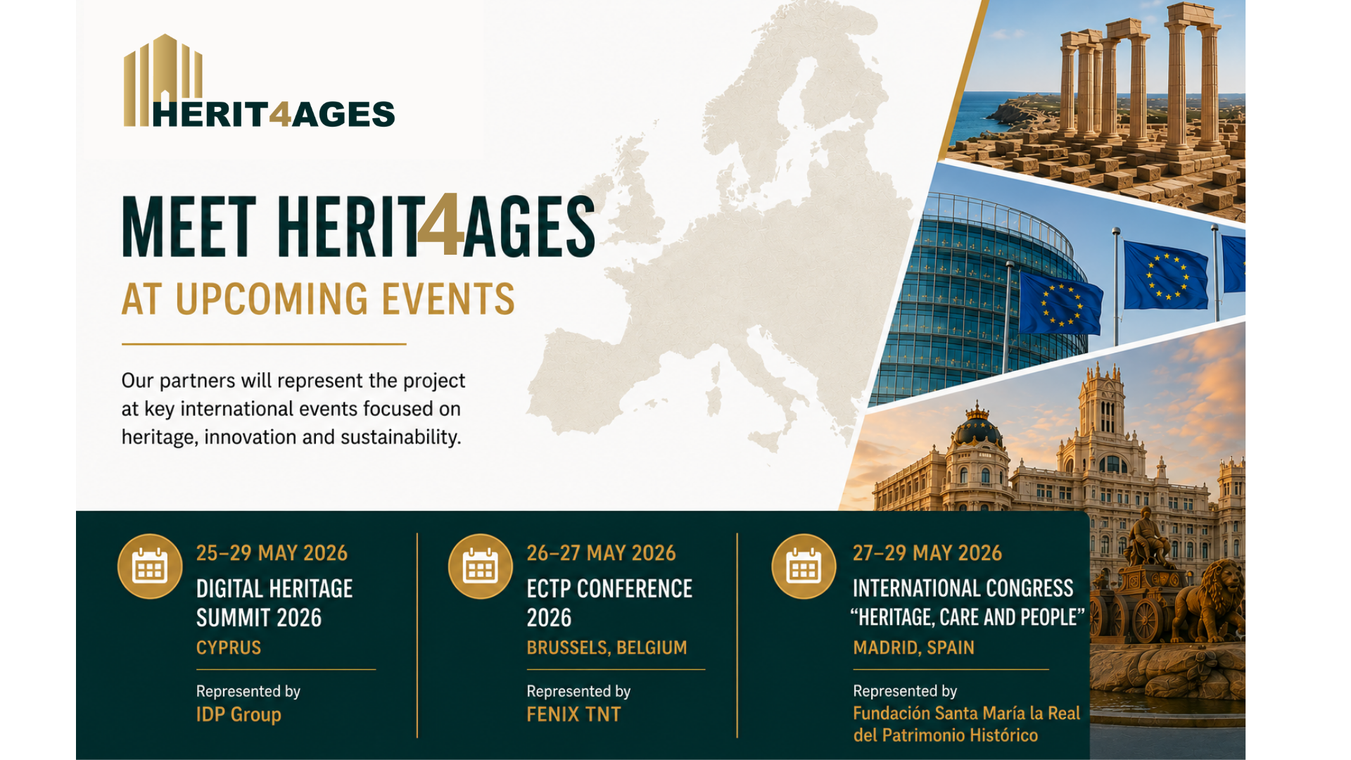 Meet HERIT4AGES at Upcoming International Events