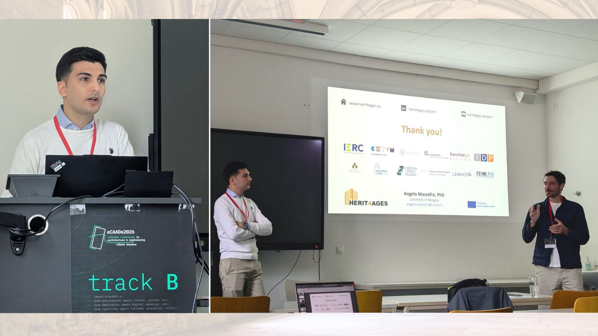 HERIT4AGES represented at eCAADe 2026