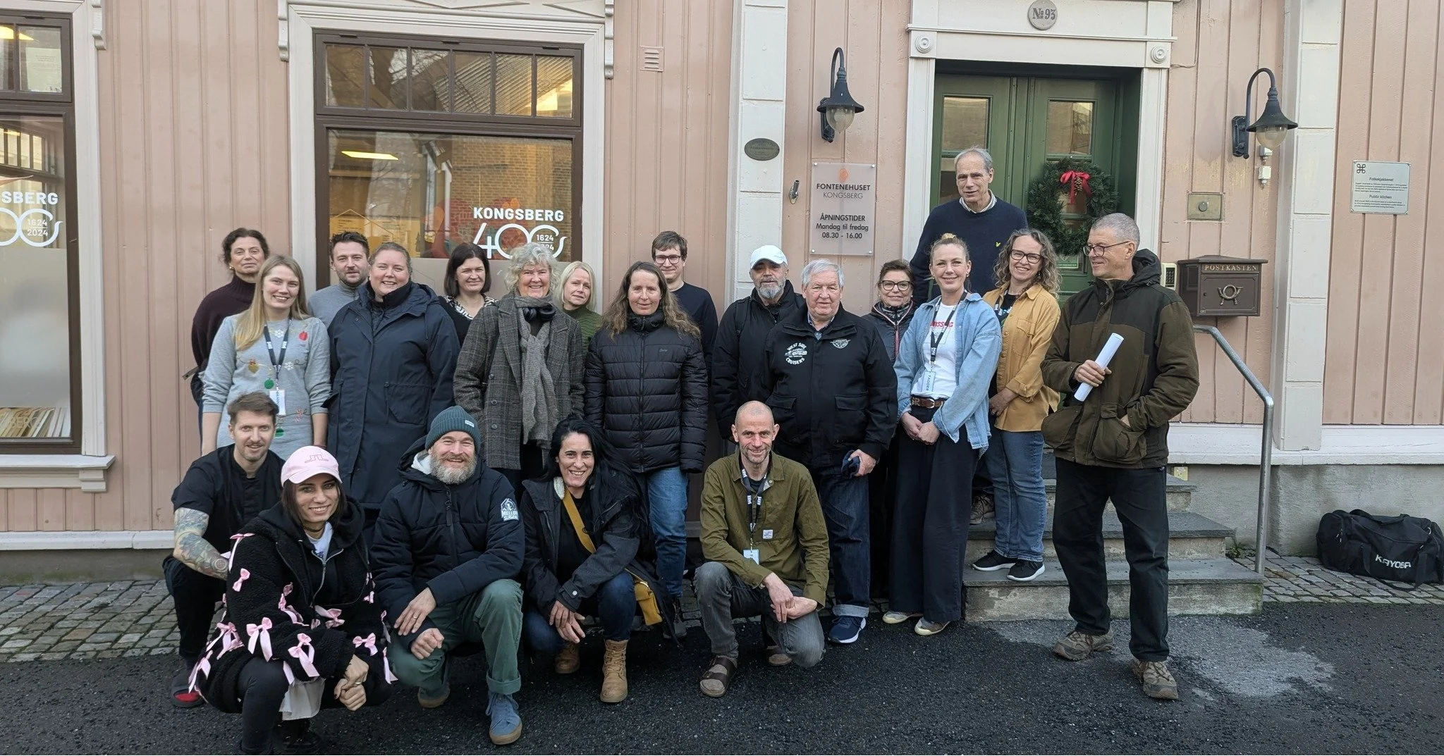 For en herlig gjeng! Vi fikk storfint bes&oslash;k fra @fontenehuset_baerum og det helt nye Fontenehuset Sunnhordland som &aring;pner d&oslash;rene 12 januar. Vi heier p&aring; dere😍 Gjengen fra Sunnhordland var med oss hele dagen, og ble skikkelig 