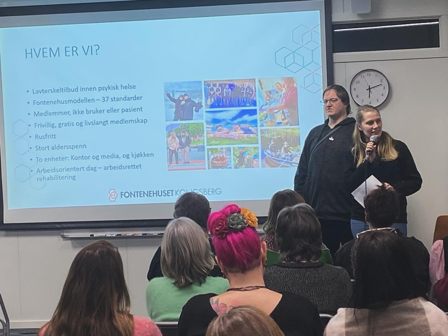 Fagkveld p&aring; Krona 🧑&zwj;⚕️

@fagskolenviken og @fagforbundet inviterer til fagkveld med psykisk helse p&aring; agendaen. 
Takk for at vi f&aring;r presentere tilbudet v&aring;rt og for godt faglig innhold!

#fontenehusetkongsberg #fontenehusno