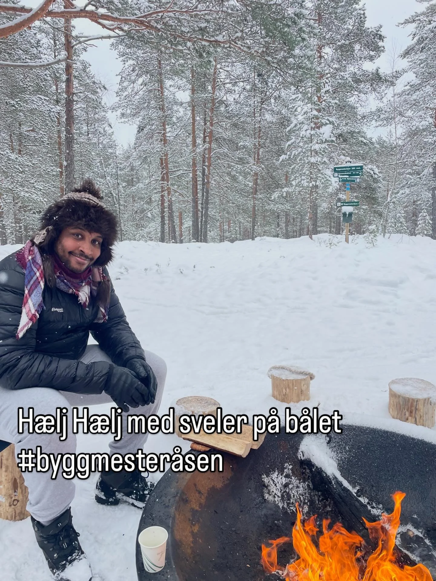 P&aring; tur til Byggmester&aring;sen i fem minus og med solide mengder sveler&oslash;re @fjord1as oppskrift fra @godtno #svelersmakergodtp&aring;landogs&aring;