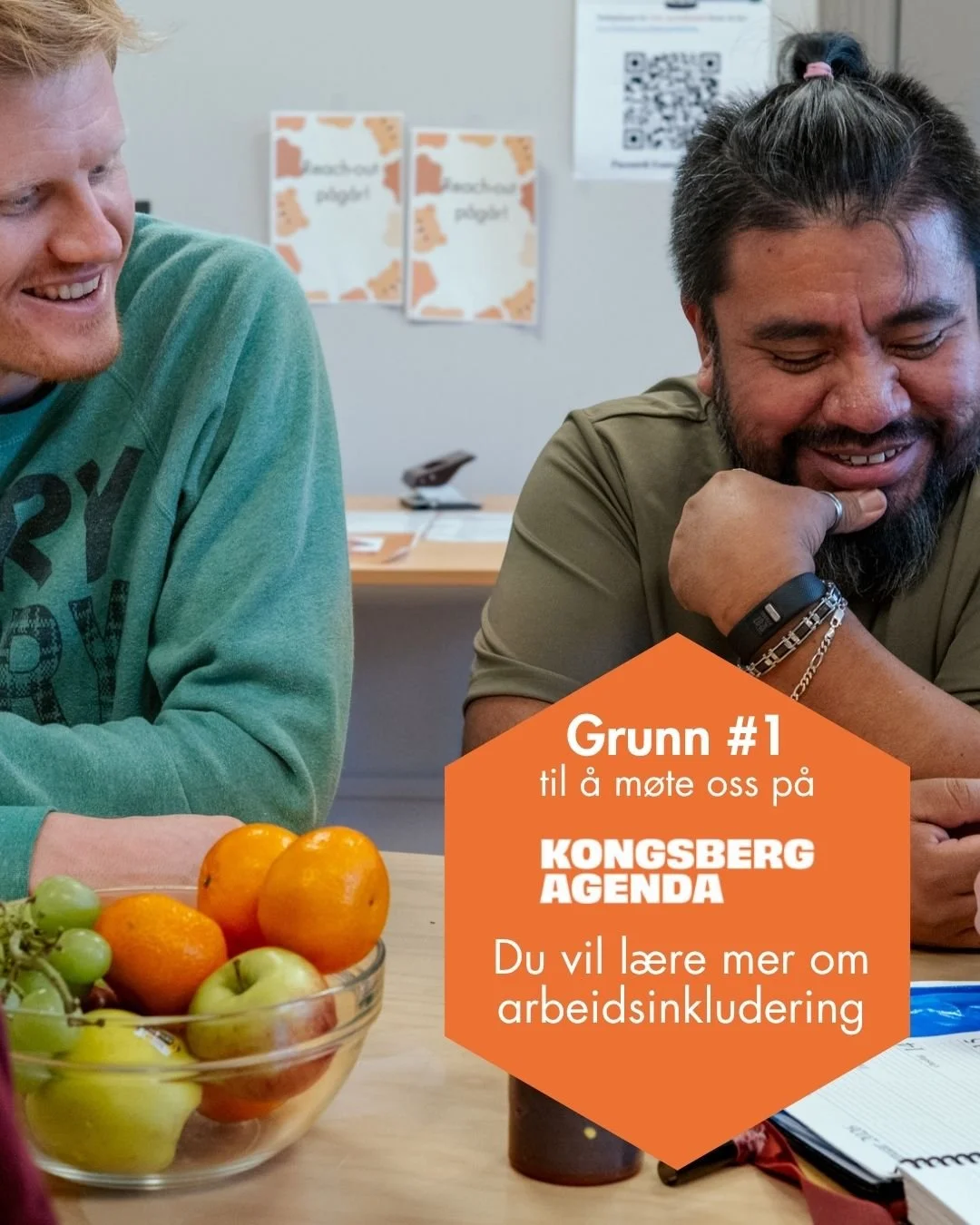 M&oslash;t oss p&aring; Kongsberg Agenda! 😍