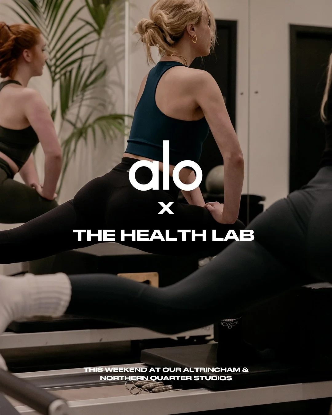 ✨ ALO x THE HEALTH LAB - this weekend ✨

Our studio is transforming for a weekend of infrared-enhanced Pilates, wellness moments, and community vibes - all to celebrate @alo&rsquo;s new Manchester store 🤍

Think mindful movement, infrared warmth, ex