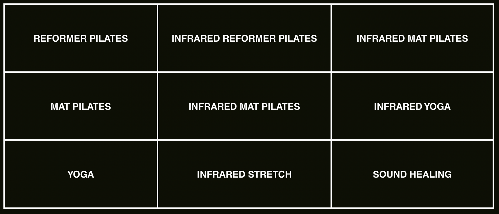Reformer Pilates Barre Infrared Barre Mat Pilates Infrared Mat Pilates Infrared Yoga Yoga Infrared Stretch Sound Healing