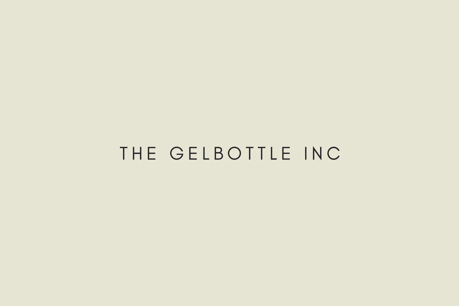The Gel Bottle / Freelance Graphic Designer