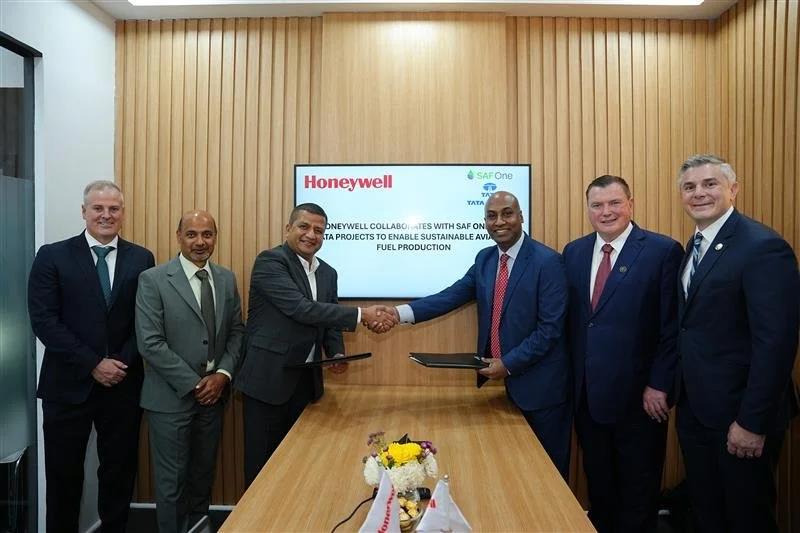 Honeywell Collaborates With SAF One And Tata Projects To Enable Sustainable Aviation Fuel Production
