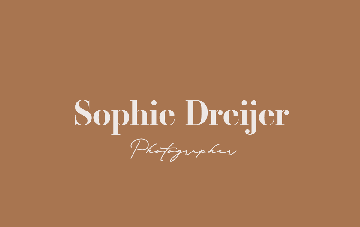 Sophie Dreijer Photographer