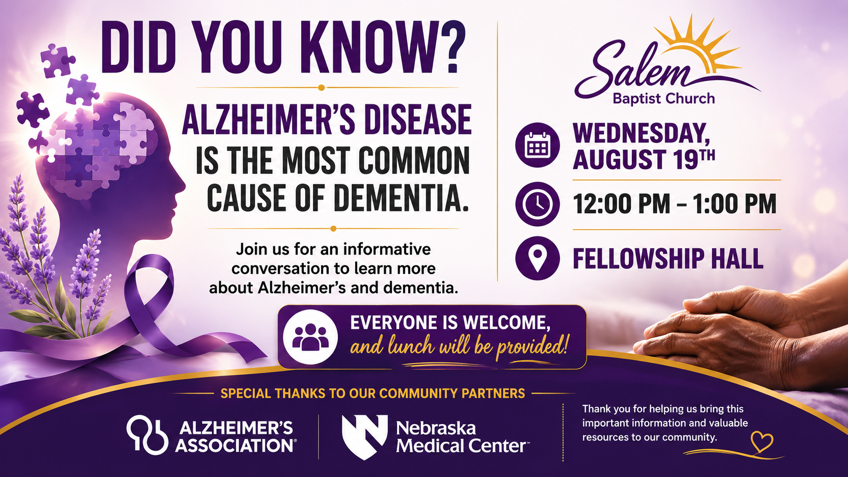 Alzheimer's Luncheon Image
