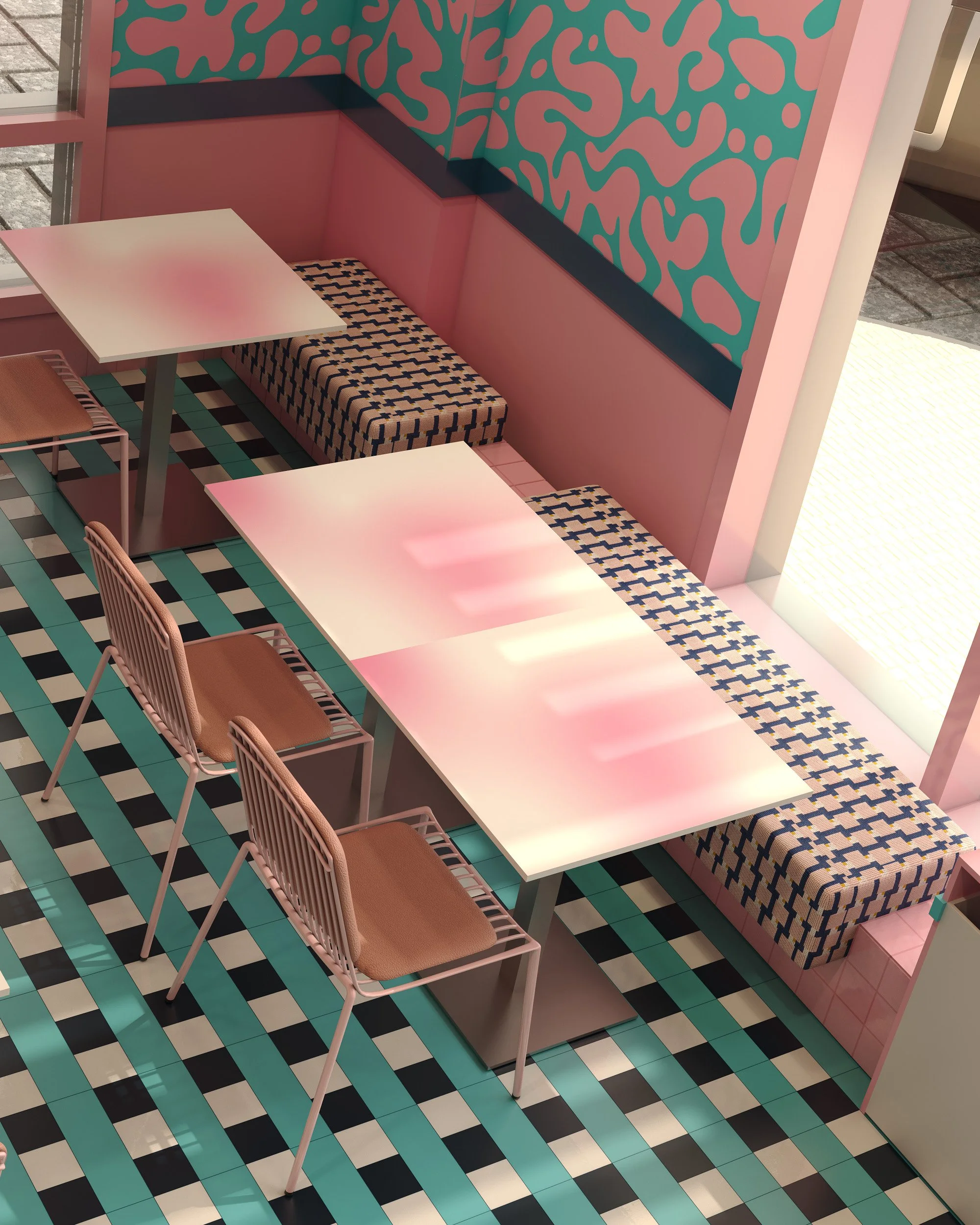 Bacon cafe interior