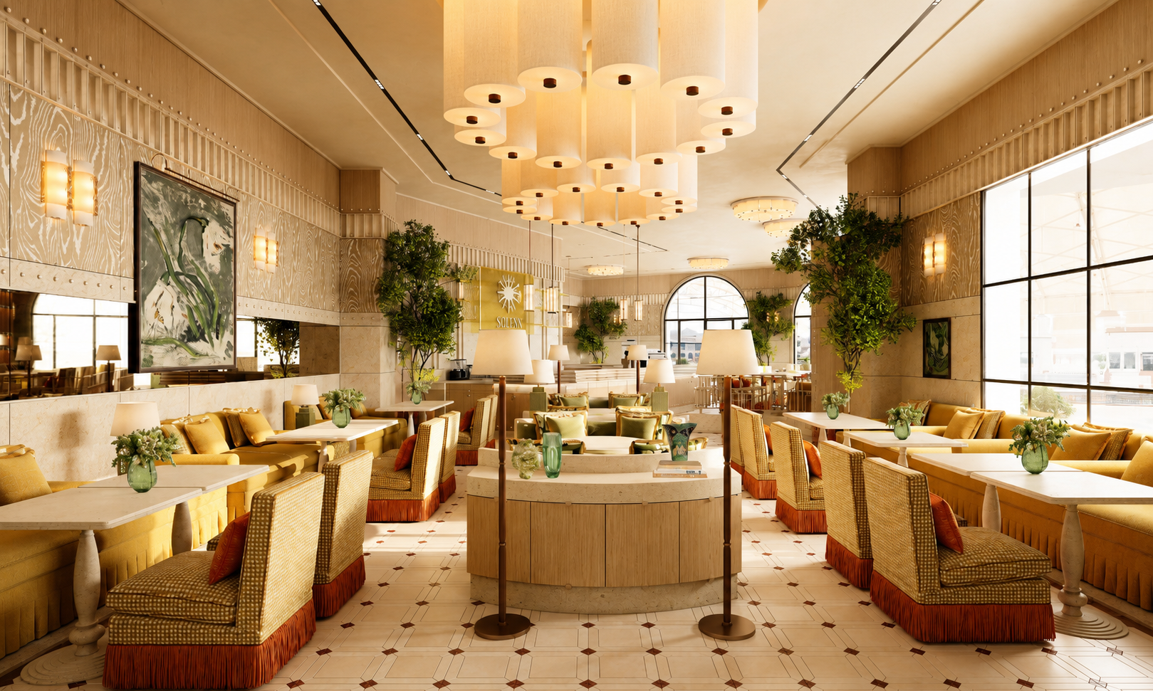 Cafe interior design