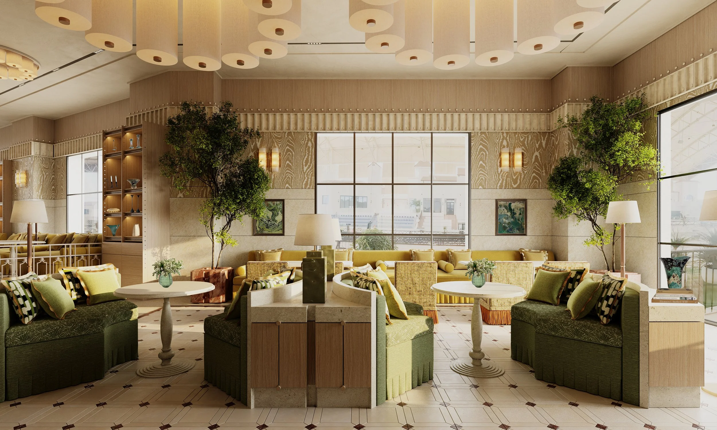 Cafe interior design