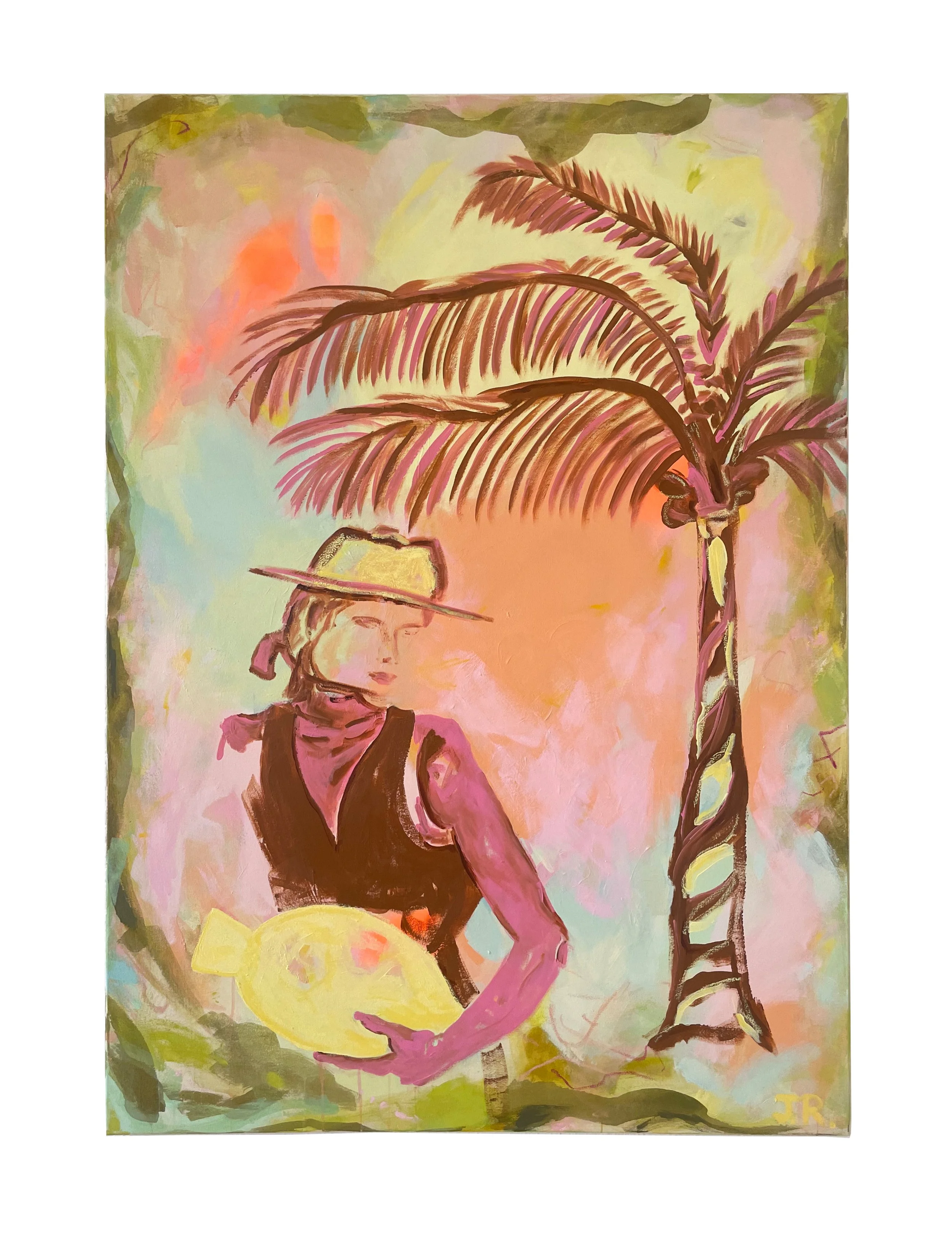 MUCHACHA PALMERA