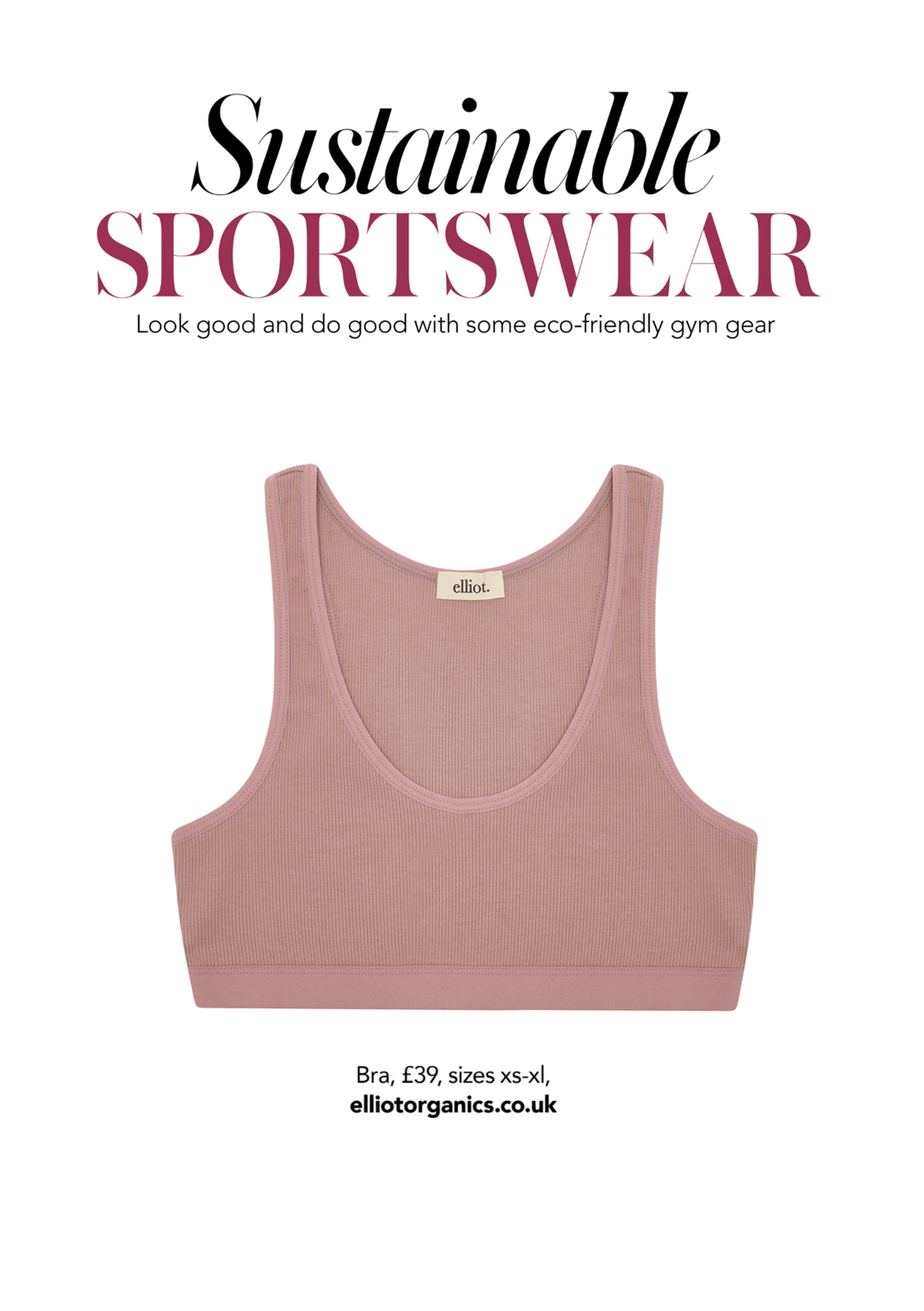 Woman & Home - Sustainable Sportswear