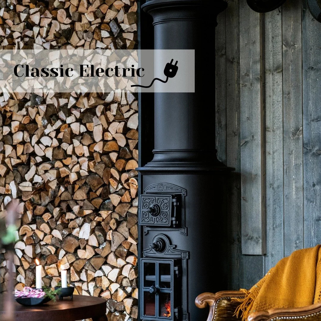 Can you imagine having a stove&hellip; in a place with no chimney at all? 🔥
Yes, you can! The Westbo Classic electric stove looks just like a wood-burning one (well&hellip; except for the inside 😉), but runs on electricity. No ash, no smoke, just 1