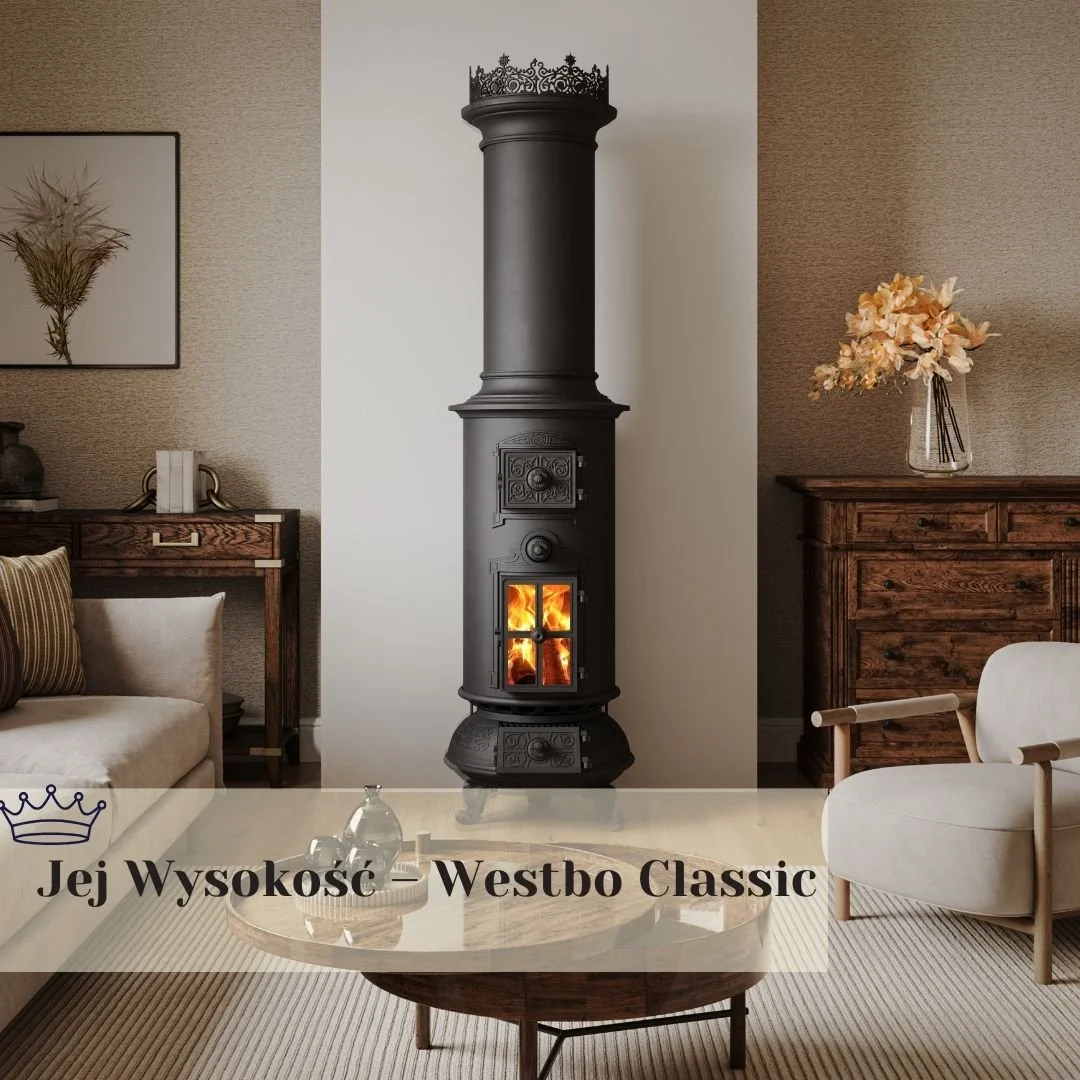 Nasza kr&oacute;lowa &ndash; Westbo Classic 👑🔥

Klasyczny piec w skandynawskim stylu, kt&oacute;ry zachwyca i grzeje.

Solidne żeliwo, dopracowane detale i r&oacute;żne warianty kolorystyczne &ndash; dopasuj go do swojego wnętrza.

Ponadczasowa ele