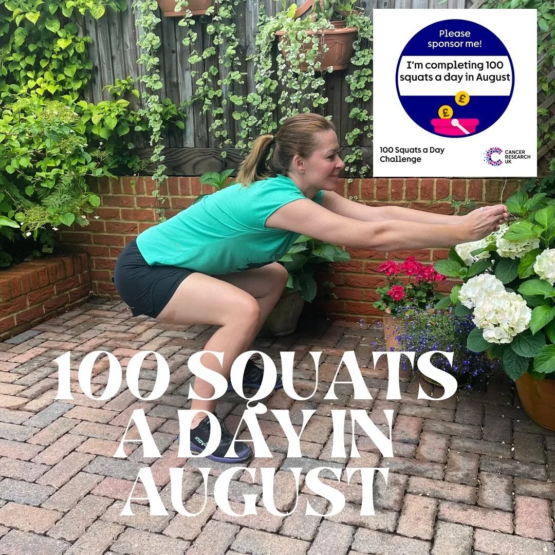 Squats, Sweat, and Science!

This August, I&rsquo;m challenging myself to 100 squats a day to support Cancer Research UK. 🏋️&zwj;♀️💪

Why? Recently, some dear friends were diagnosed with cancer, and as a nurse and scientist, I&rsquo;m passionate ab