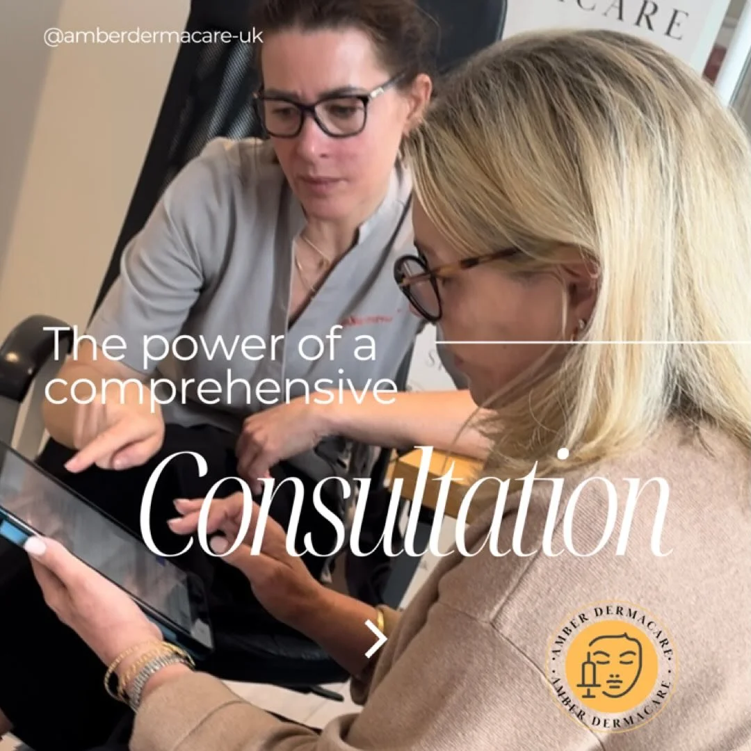 The Power of a Comprehensive Skin Consultation

Before any aesthetic treatment, a thorough skin consultation is crucial. Here&rsquo;s why:
	1.	Understand Our Client&rsquo;s Needs and Desires 
A detailed consultation allows us to truly understand what