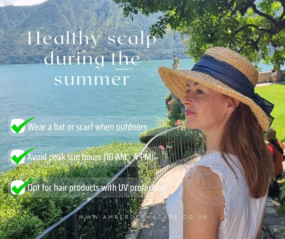 🌞Your scalp needs love too! 
Protect it from harmful UVA/UVB rays with these tips:

1️⃣ Wear a hat or scarf when outdoors.
2️⃣ Use sunscreen sprays specifically for your scalp.
3️⃣ Opt for hair products with UV protection.
4️⃣ Avoid peak sun hours (