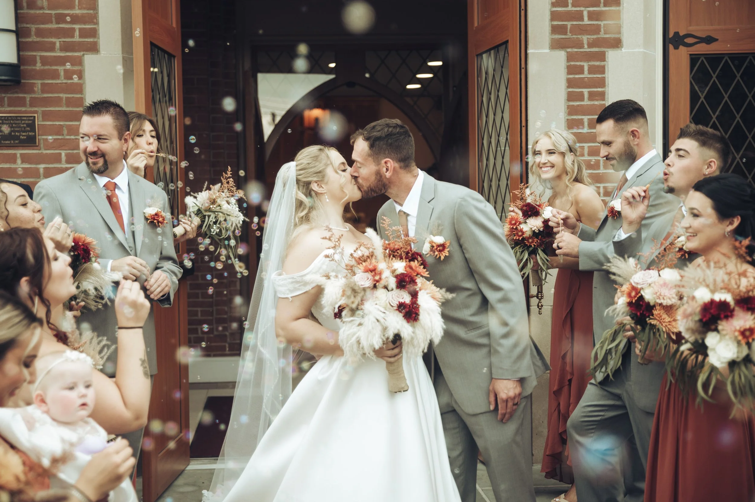 When Rain Can’t Dampen Love: Nick + Julia’s September Wedding