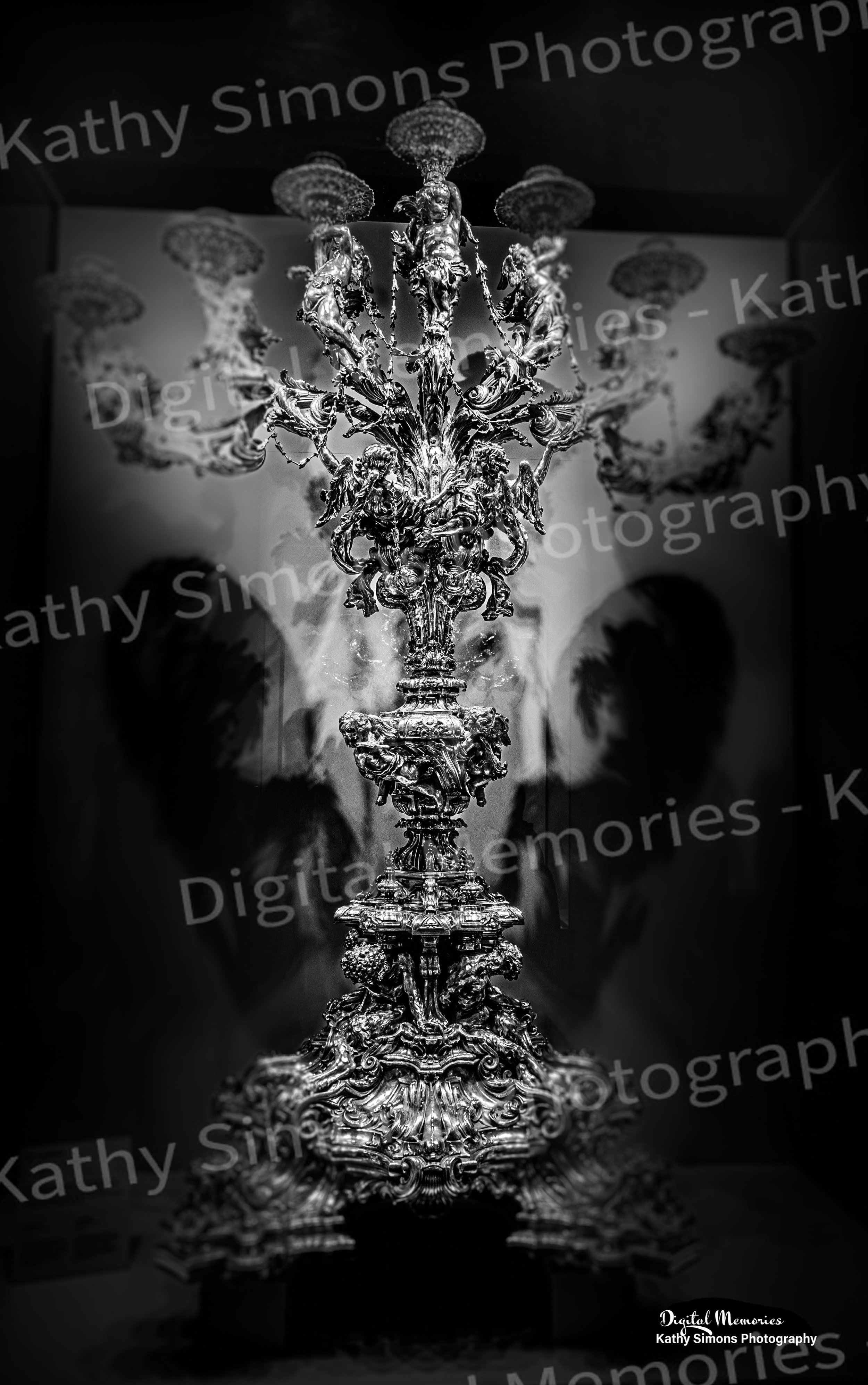 Digital Prints - Angel Wings Candelabra