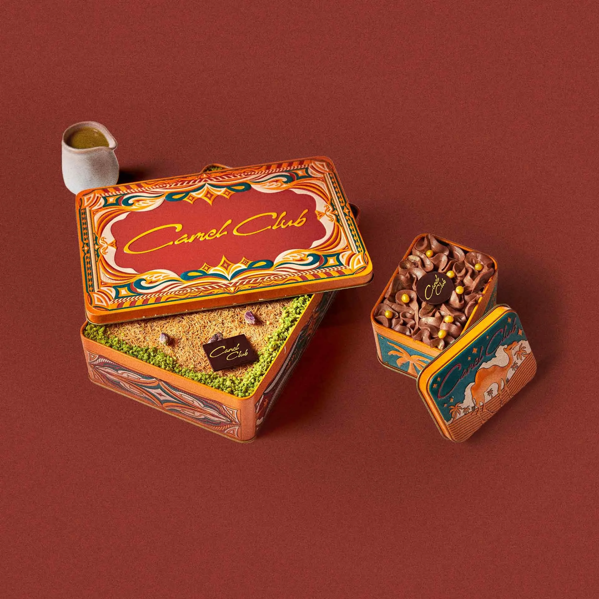 Camel Club Cake Tins
