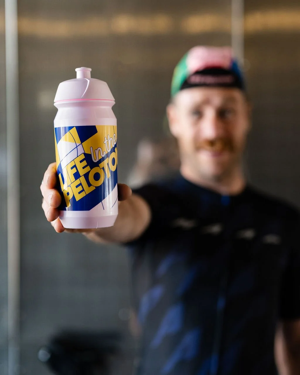 Life in the Peloton 500ml Bidon - Pink