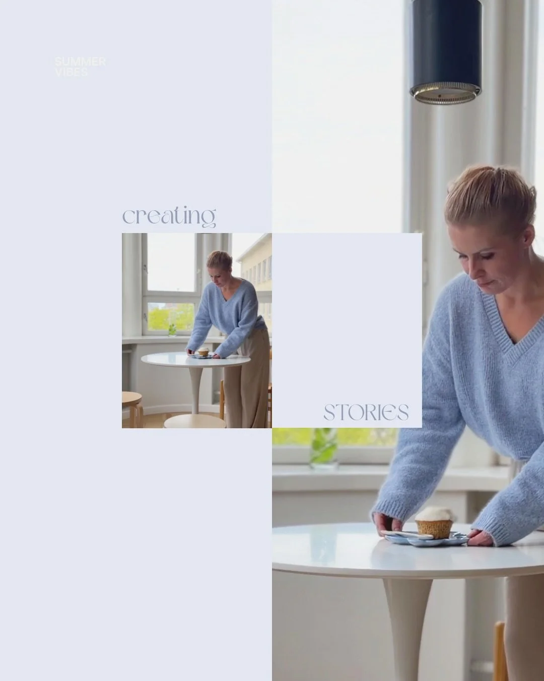 🔹Vaikka kuvaan ty&ouml;kseni, kameran eteen p&auml;&auml;tyy v&auml;lill&auml; my&ouml;s itse. 

Kuvaan usein videota samalla kun touhuan🔹 J&auml;lkik&auml;teen n&auml;kee yll&auml;tt&auml;v&auml;n hyvin, mik&auml; toimii kamerassa ja mik&auml; tun