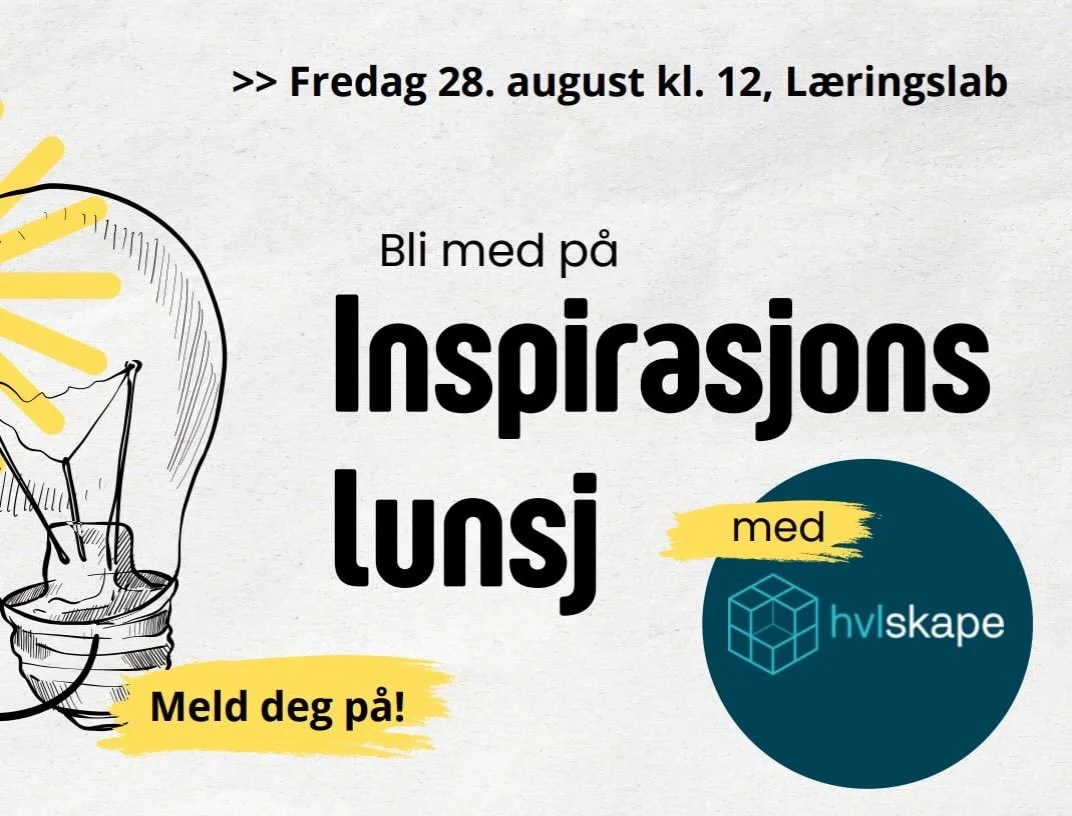 AVLYST
Bli med p&aring; inspirasjonslunsj, fredag 28 august 12:00!🫶🏻

Lenke til p&aring;melding finnes i h&oslash;ydepunkter.☺️
