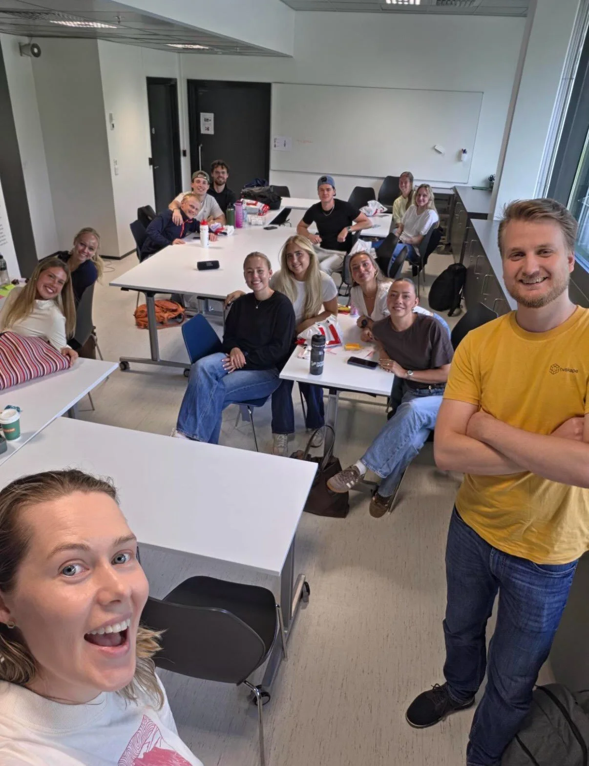 Bilder fra idegenereringsworkshop som vi hadde med folkehelsestudenter i dag! Veldig g&oslash;y!🤩