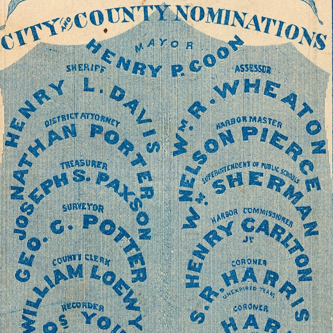 Alicia Cheng: This Is What Democracy Looked Like: A Visual History of the Printed Ballot