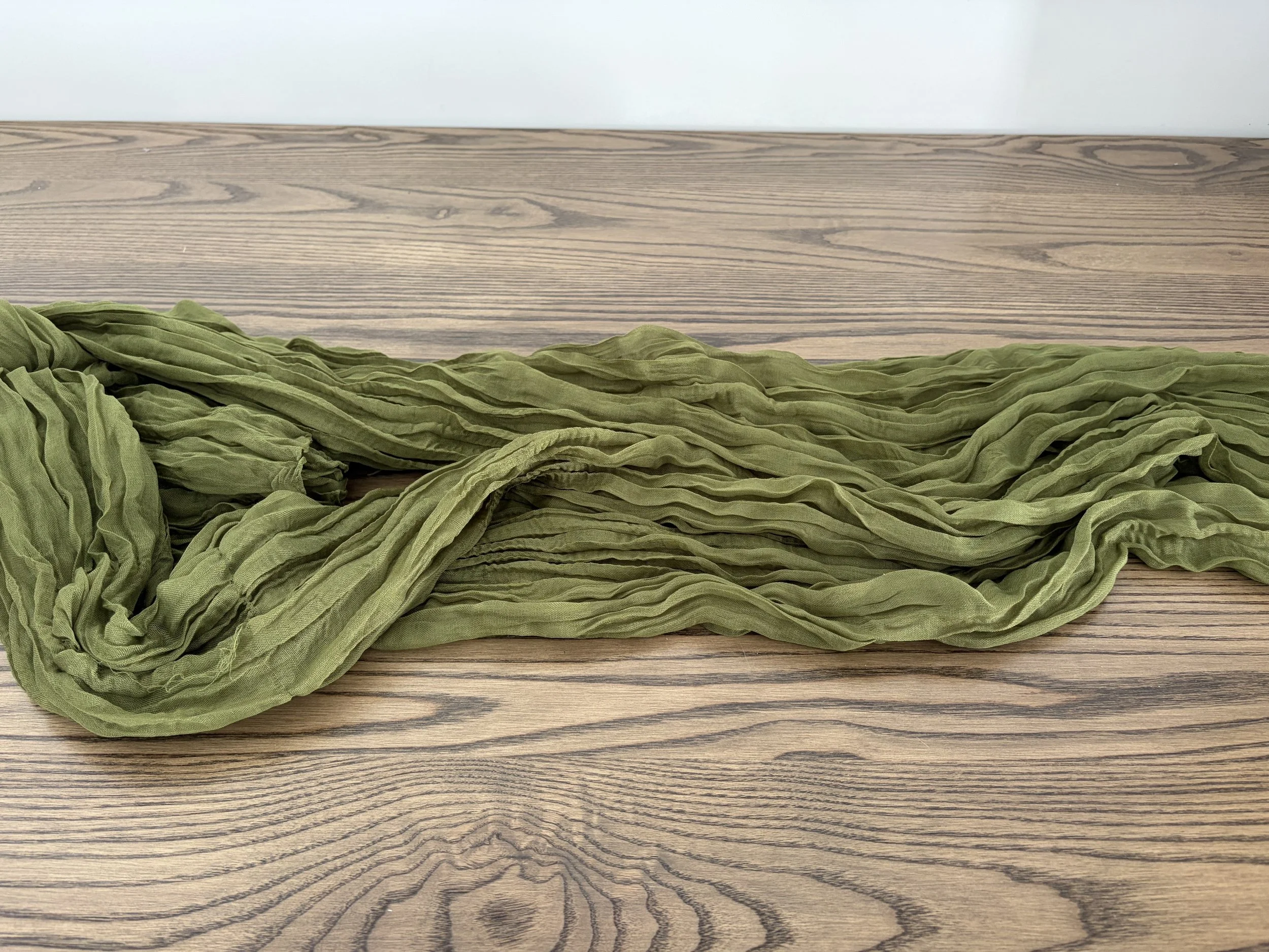 Army Green Table Runner