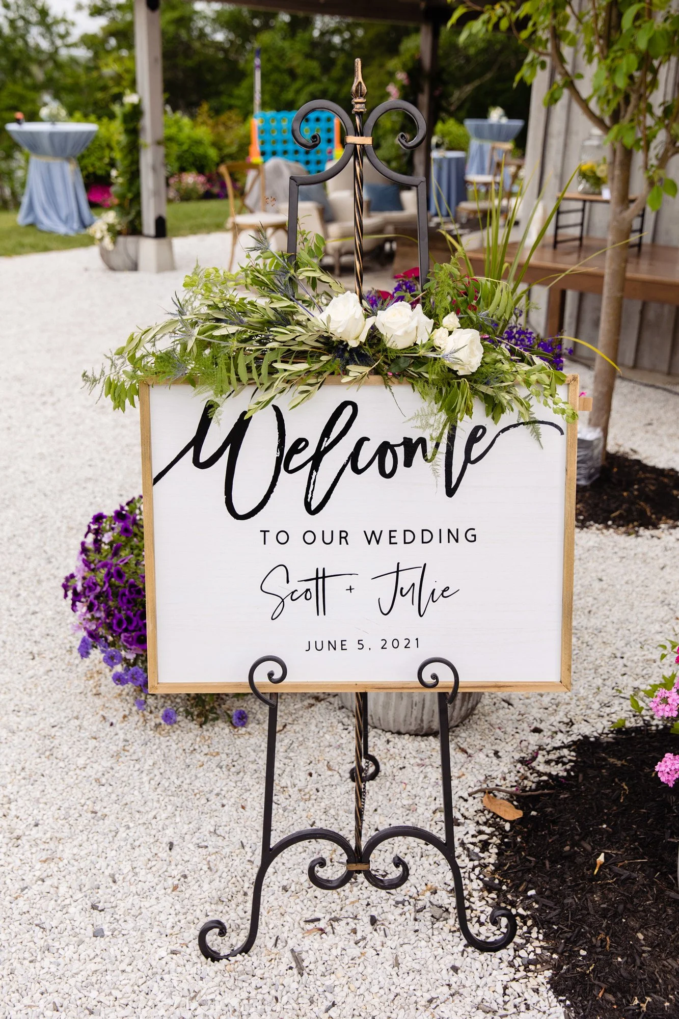 Day-of Coordination - welcome sign | Kate Crabtree Photography