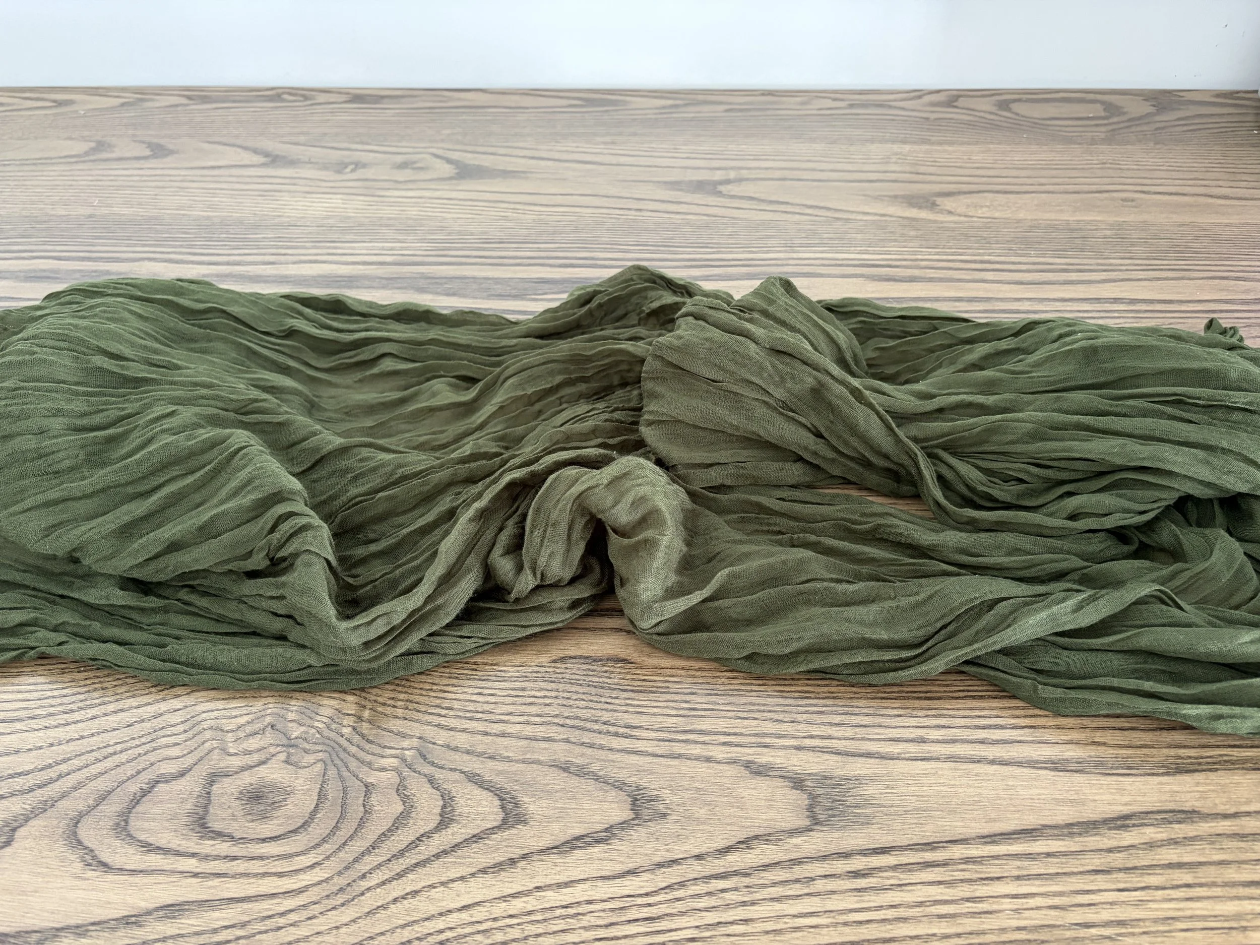 Olive Green Table Runner