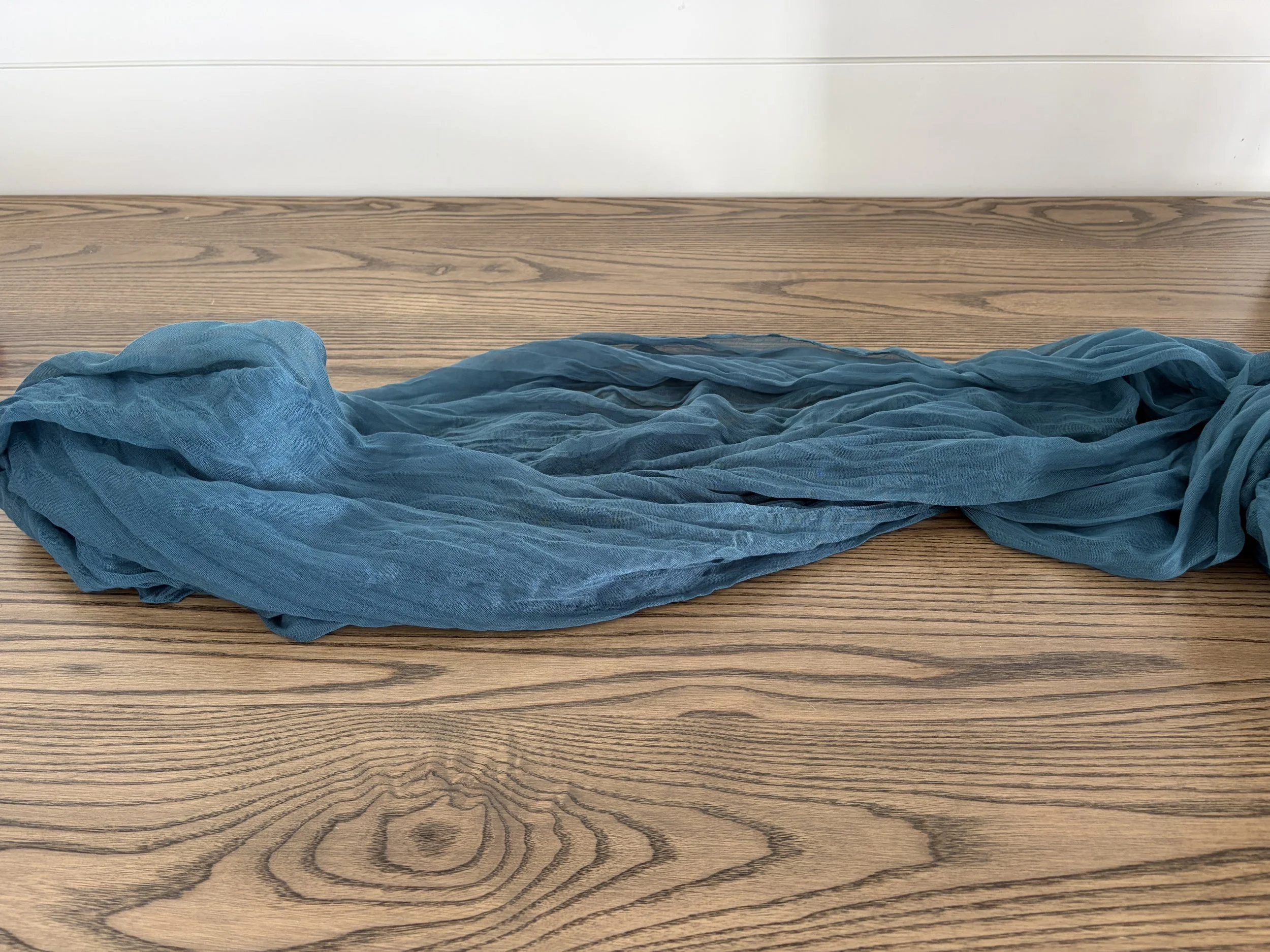 Teal Table Runner