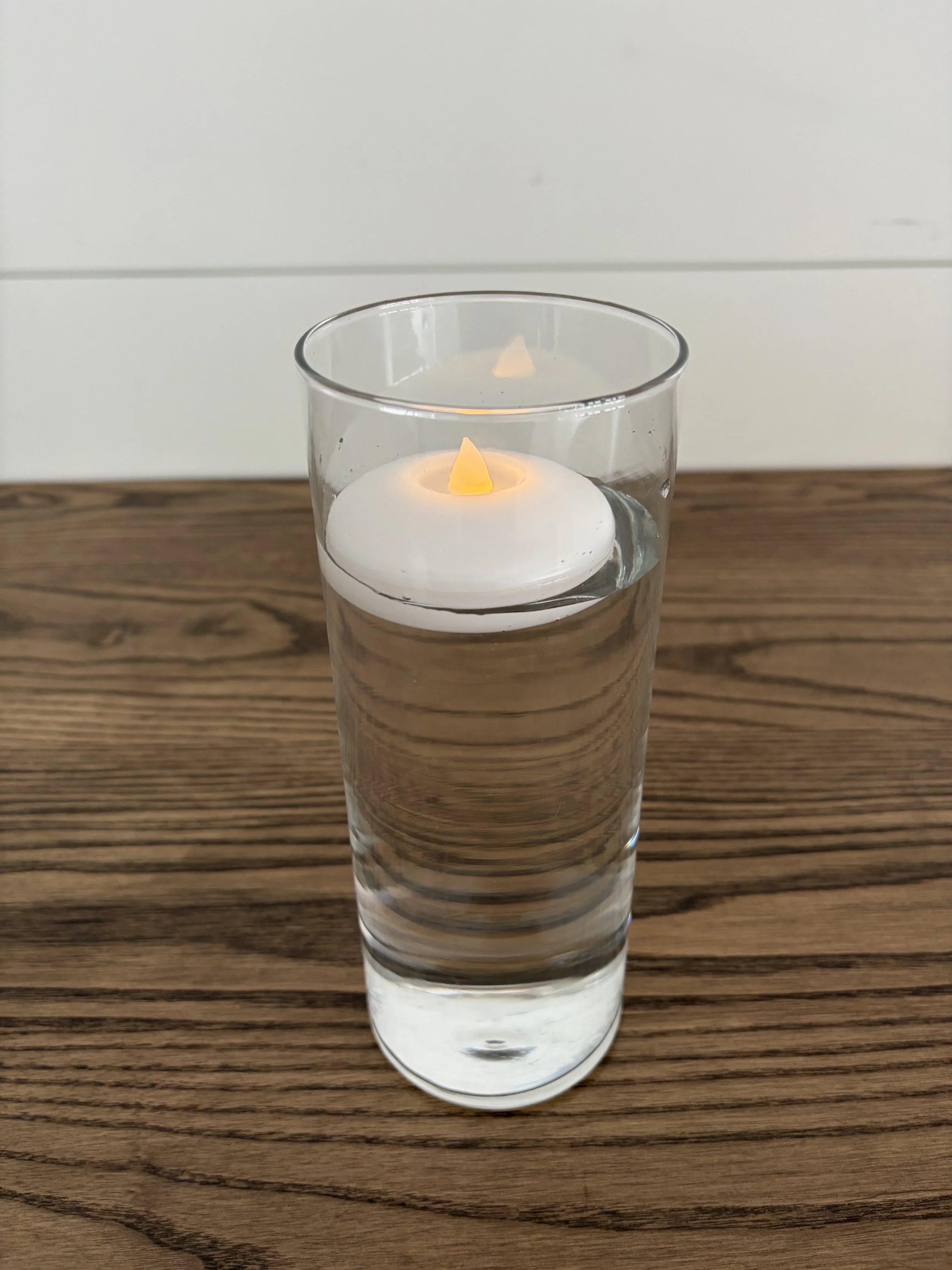 Faux Floating Candles