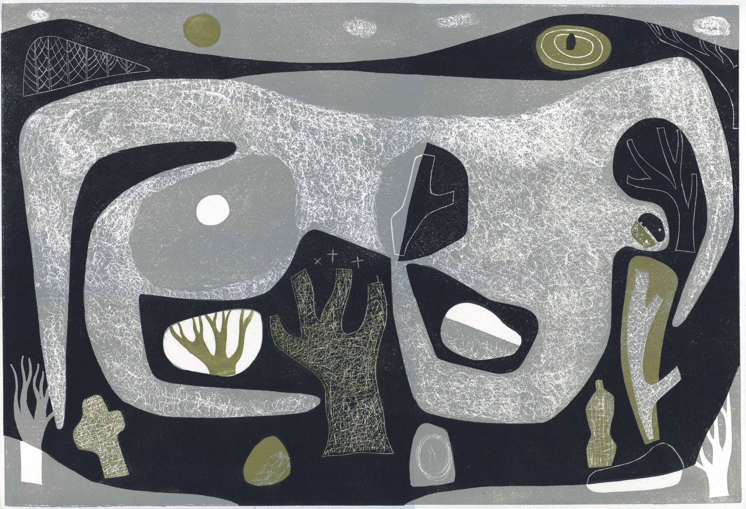 MelvynEvans_landscape with figure and ancient yew.jpg