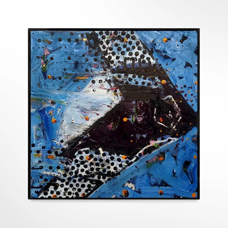 Passing Cloud, 2024, Oil on Canvas, 100 x 100 cm.