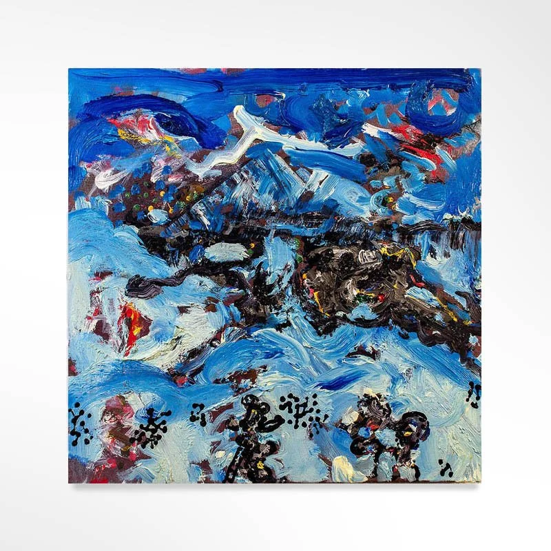 Mouse, 2025, Oil on Canvas, 50 x 50 cm.