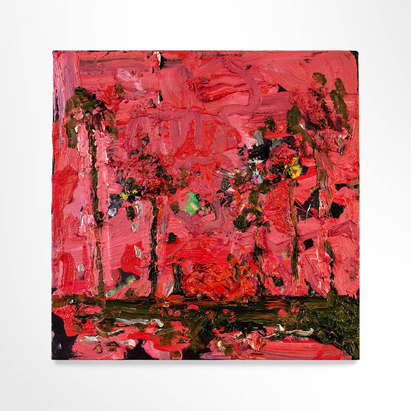 Sunset Boulevard, 2025, Oil on Canvas, 40 x 40 cm.