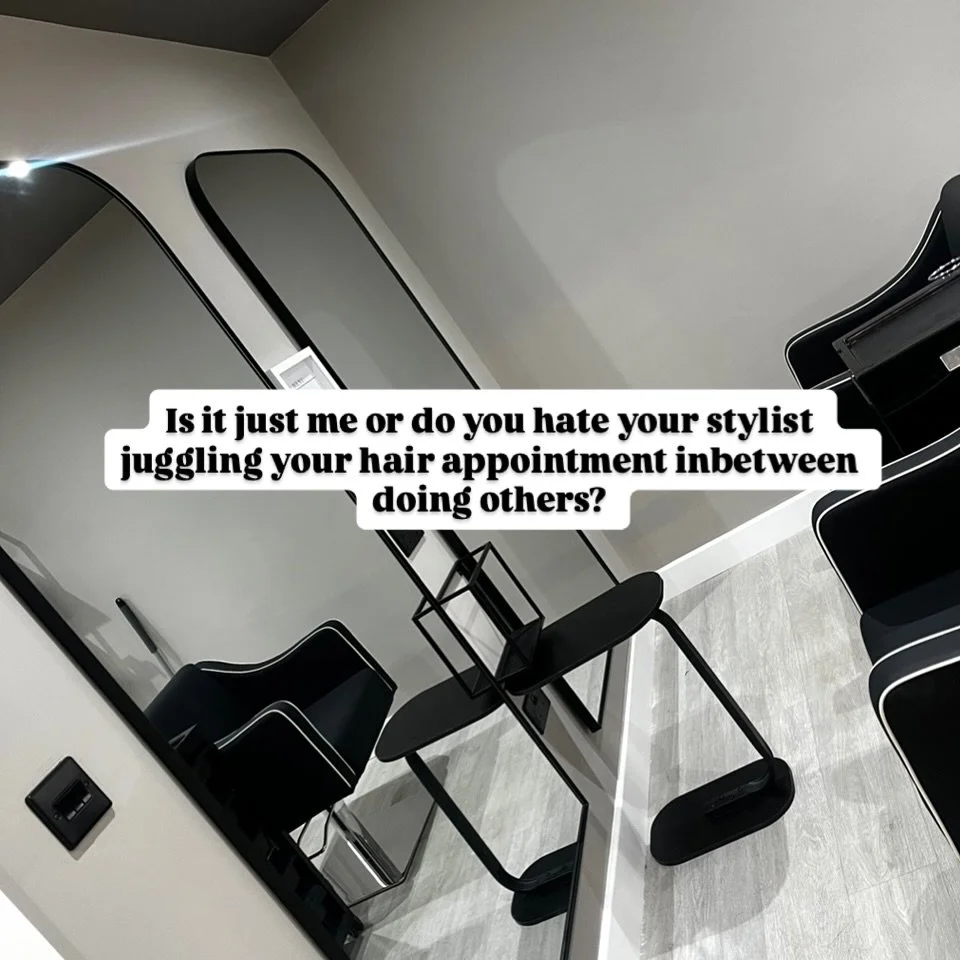 Is it just me? 👀

You walk into the salon. 

Sit and wait because your stylist is already juggling people in their chair. 

Then you&rsquo;re seated and the consultation is quicker than the speed of light because the time schedule is tight! 

You&rs
