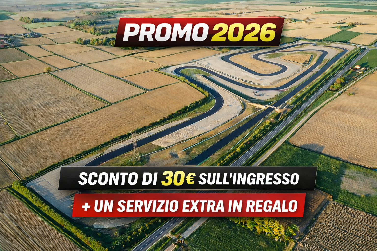 13 DISPONIBILI - Cremona Circuit - 15 Giugno - PROMO
