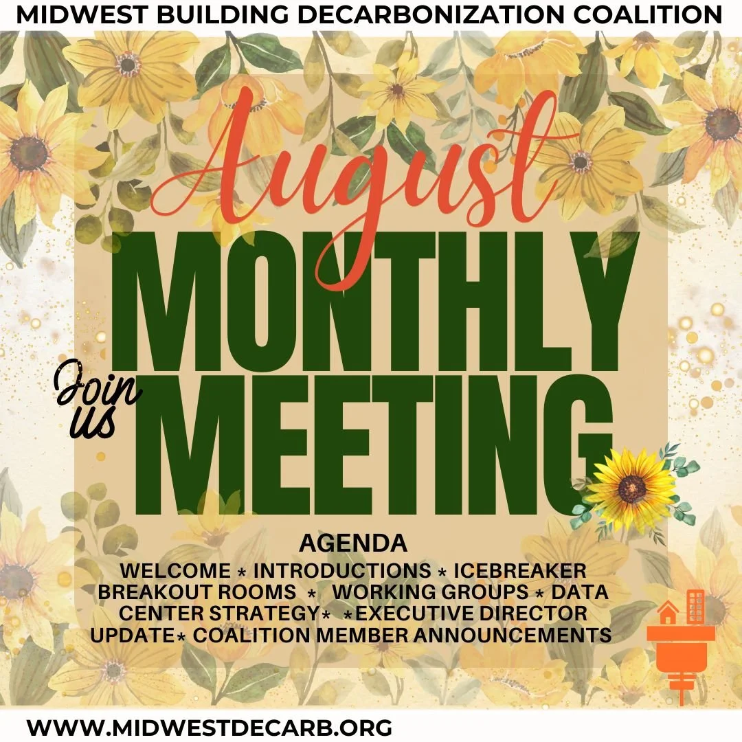 August Monthly Coalition Meeting