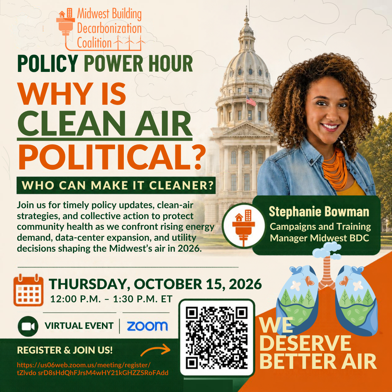 Policy Power Hour | Why is Clean Air Political?
