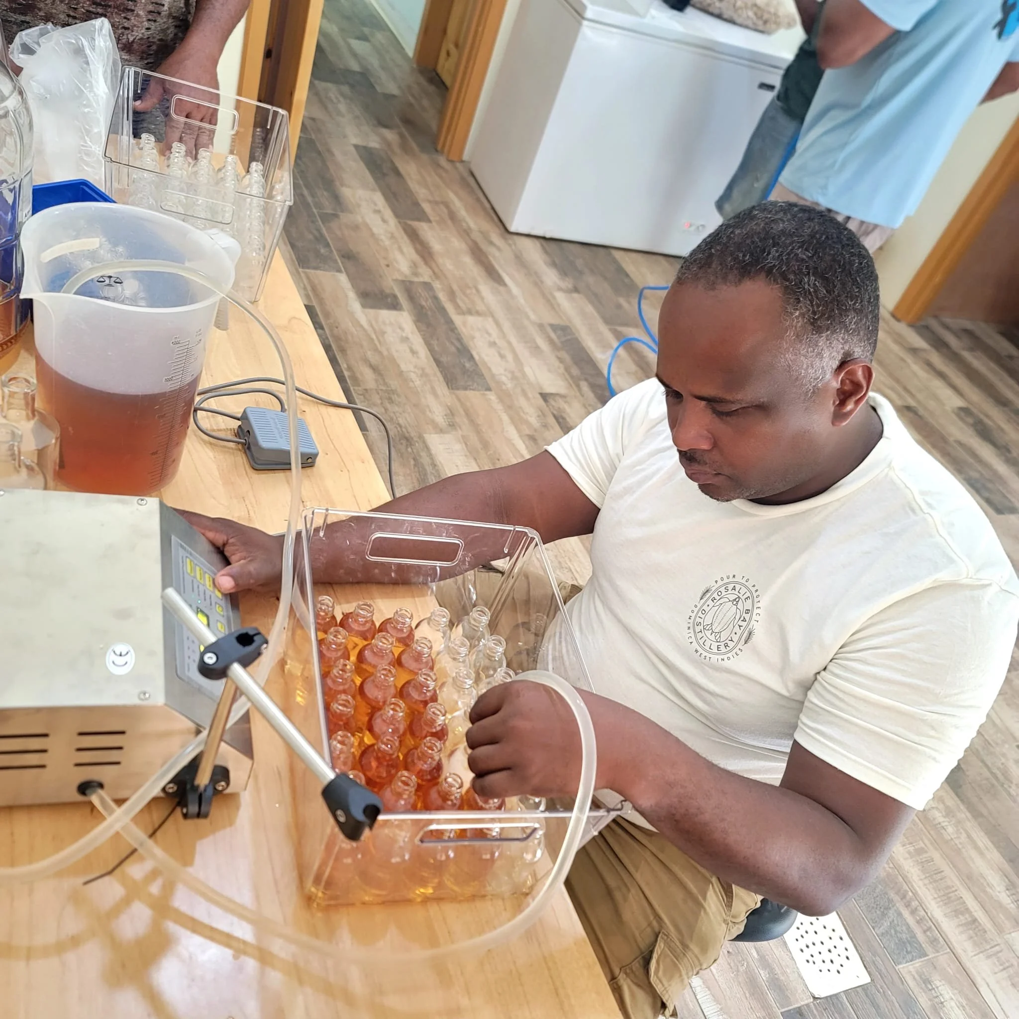Today were filling sample bottles for our uncharted rum!

Did you know our organic, Caribbean crafted @RosalieBayDistillery single rum is produced and shipped sustainably? We can track the sugar cane from field to glass. Our attention to detail and s